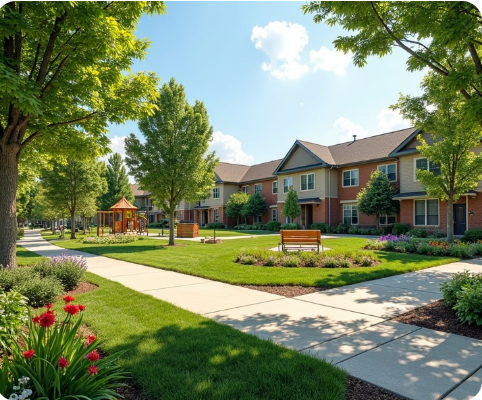 Site Ortak Alan Peyzajı