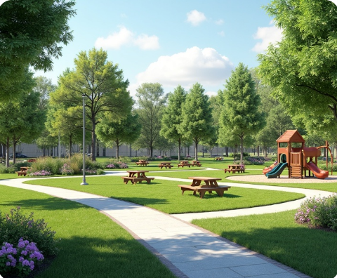 Park Alanı Peyzajı